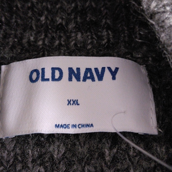 NWT Old Navy XXL Grey Marl Cozy Tunic Pullover Sweater - Picture 3 of 13